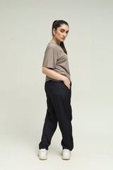 WOMEN’S TAFFETA TROUSER