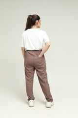 WOMEN’S TAFFETA TROUSER