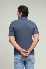 MEN’S DROP NEEDLE POLO SHIRT