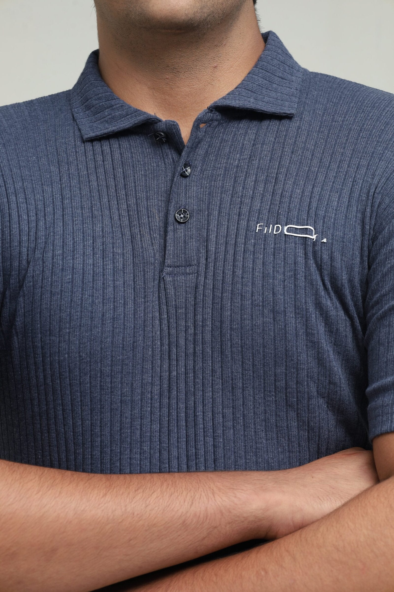 MEN’S DROP NEEDLE POLO SHIRT