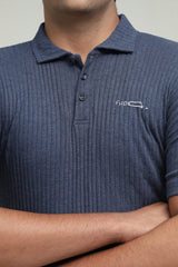MEN’S DROP NEEDLE POLO SHIRT