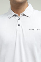 MEN’S DROP NEEDLE POLO SHIRT